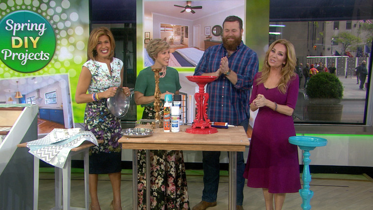 HGTV 'Home Town' stars share DIY decorating projects for spring