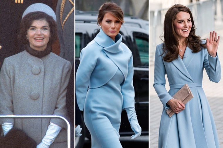 Jackie Kennedy, Melania Trump, former Kate Middleton