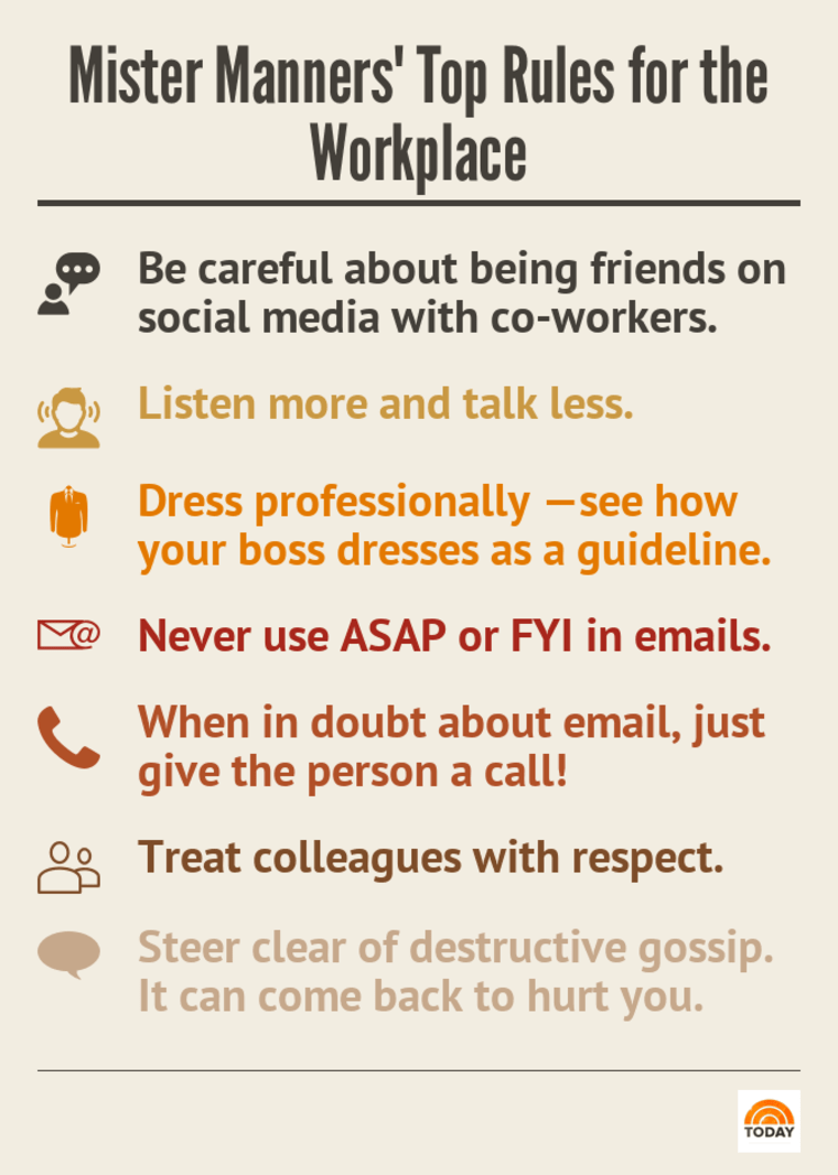 Office etiquette: How to handle gossip, email, lunch thieves