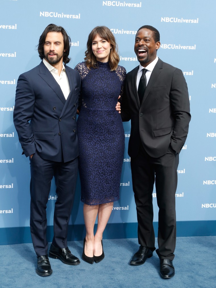 Milo Ventimiglia, Mandy Moore, and Sterling K. Brown