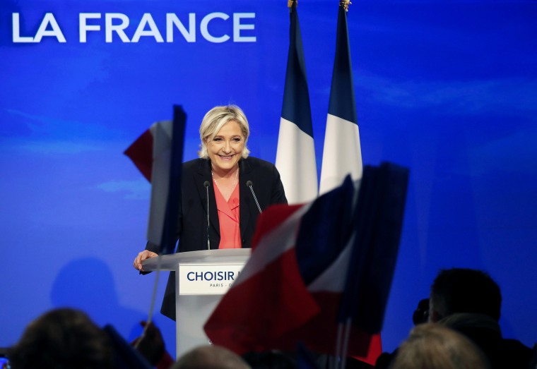 Image: Marine Le Pen won 11 million votes on Sunday
