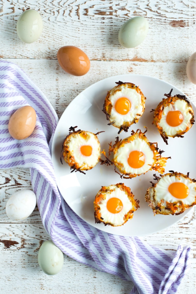 Image: Sweet Potato Hash Brown Egg Nests