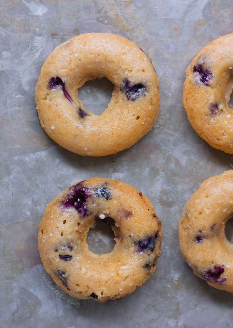 Image: Blueberry Baked Donuts