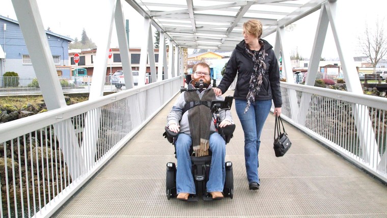 Todd Stabelfeldt is a quadriplegic with no movement below his shoulders, but he takes every opportunity he can to find independence — including in his marriage to Karen, 48.