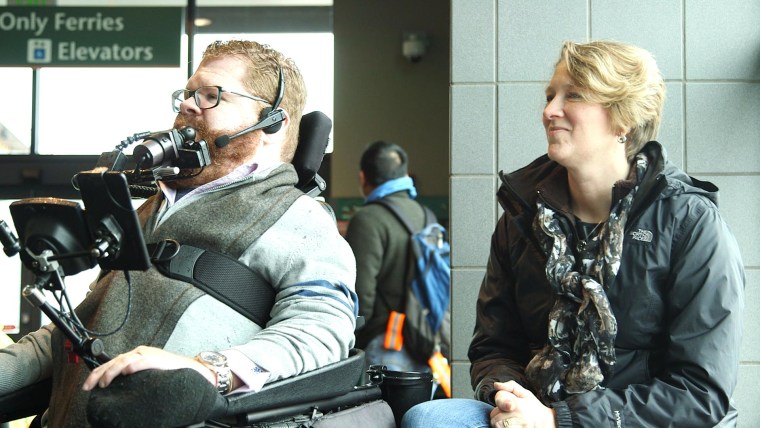 "You can be who you want to be. This technology just allows you to be you in your story. And that's pretty awesome," said quadriplegic Todd Stabelfeldt.
