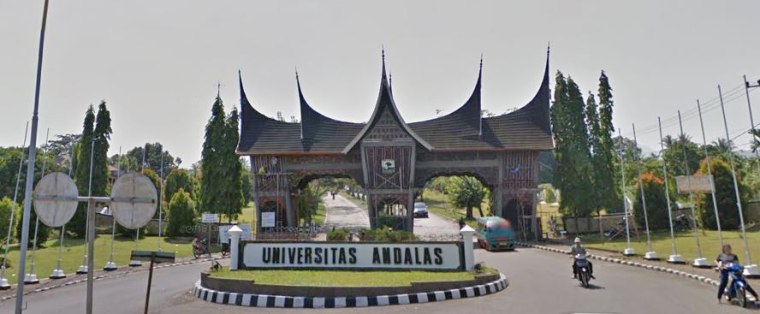 Andalas University in Padang, West Sumatra, Indonesia