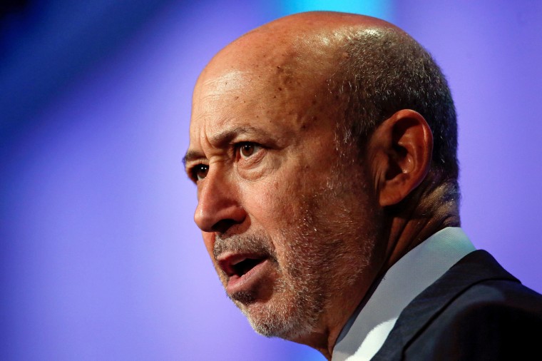 Image: Goldman Sachs Group, Inc. Chairman and Chief Executive Officer Lloyd Blankfein