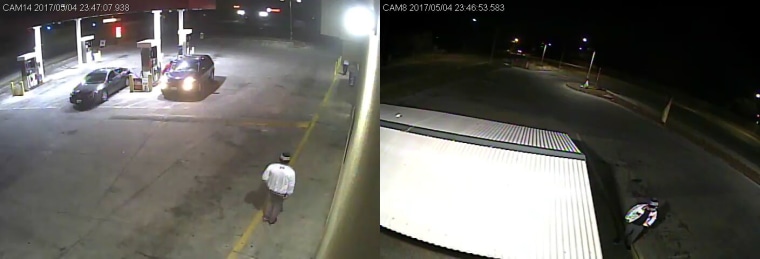 Stills taken from surveillance videos at the site of the slaying of Jagjeet Singh.