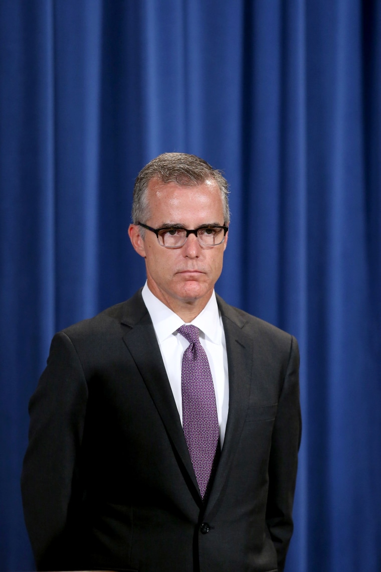 Image: FBI Deputy Director Andrew McCabe to Possibly Succeed Comey