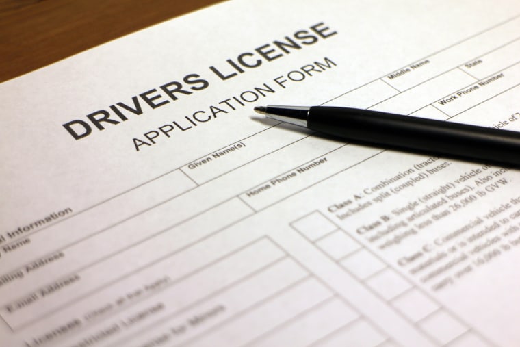 Drivers License ApplicationForm