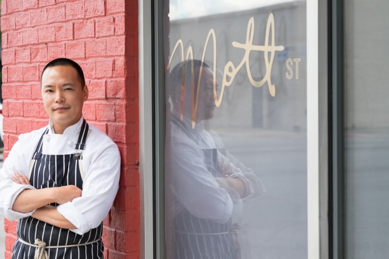 Chef Edward Kim from Mott Street in Chicago