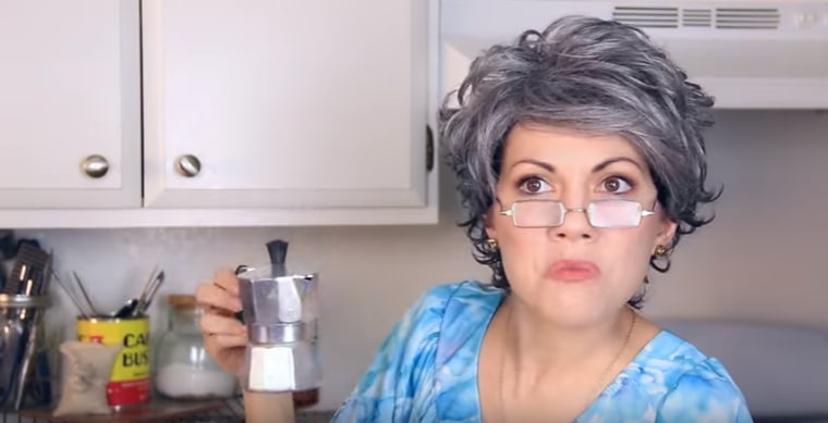 Screenshot of Jenny Lorenzo as Abuela for Mitu video