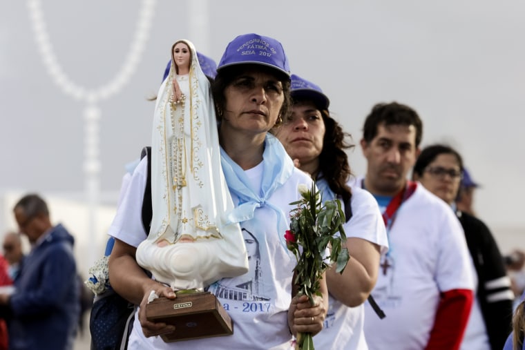 Image: Pilgrims in Fatima, Portugal