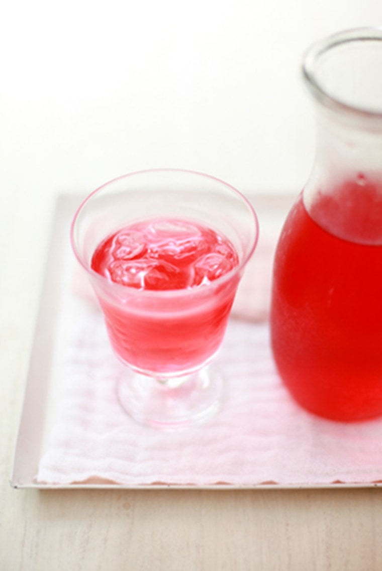 Image: Raspberry, rose and vanilla water