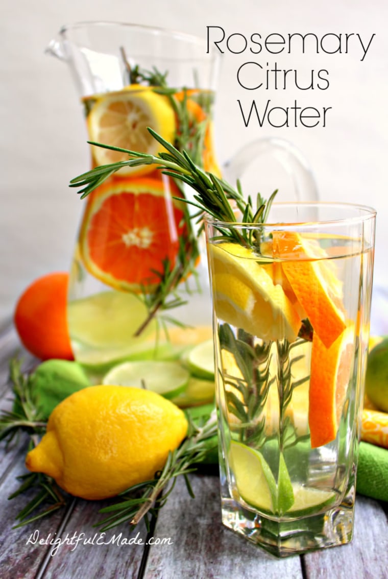 Image: Rosemary citrus water