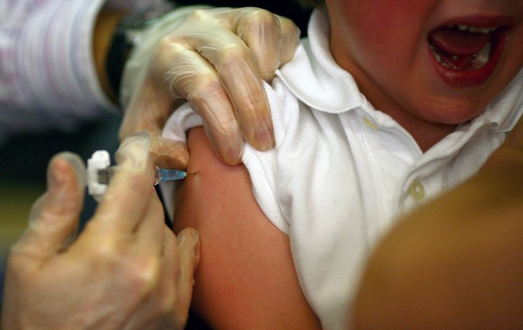 Image: Youngsters Receive Childhood Immunization