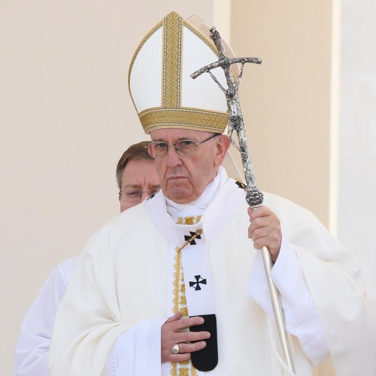Image: Pope Francis in Fatima