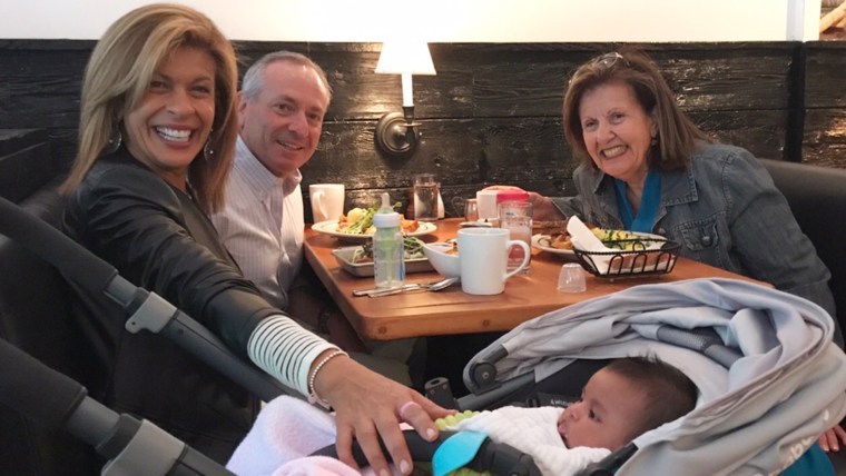 Hoda Kotb, Joel Schiffman, Sami Kotb and Haley Joy.