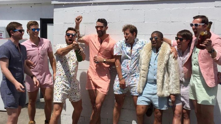 romper designed for men