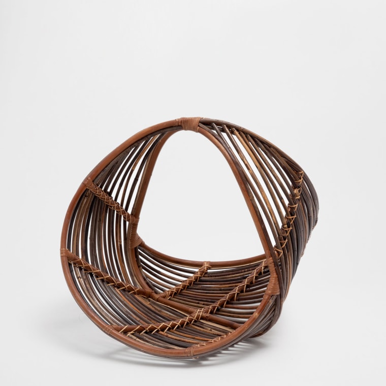 Rattan Magazine Rack