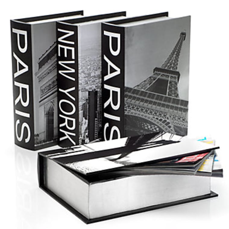 New York, Paris Destination Storage Boxes