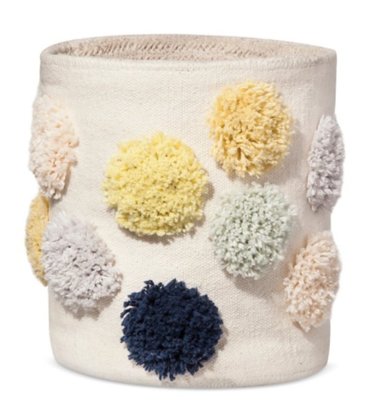 Pom Pom Storage Basket