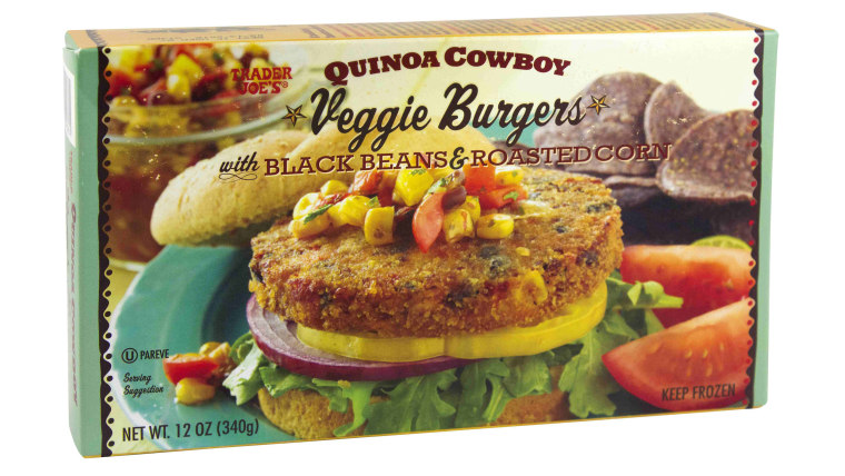 Trader Joe's Quinoa Cowboy Veggie Burgers