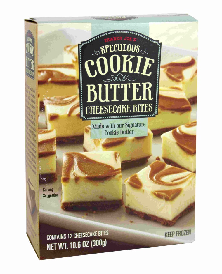 Trader Joe's Cookie Butter Cheesecake Bites