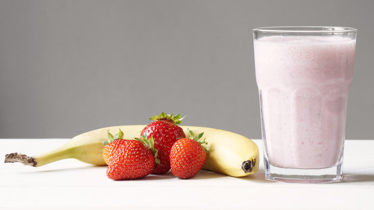 strawberry banana smoothie