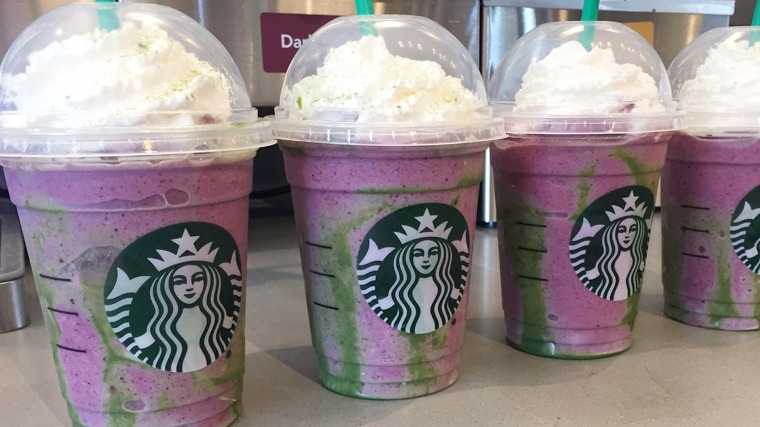 Starbucks Mermaid Frappuccino
