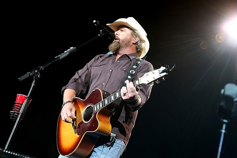 Image: Toby Keith performs in concert at Austin360