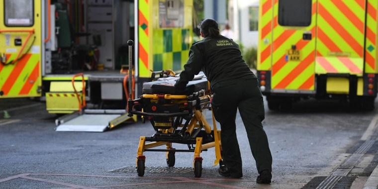 Image: NHS computer system hit in reported cyber attack