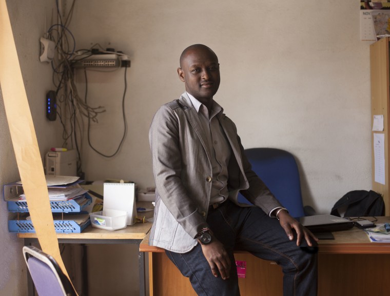 Peter Njane, Director of Ishtar, a health care clinic in Nairobi, Kenya.