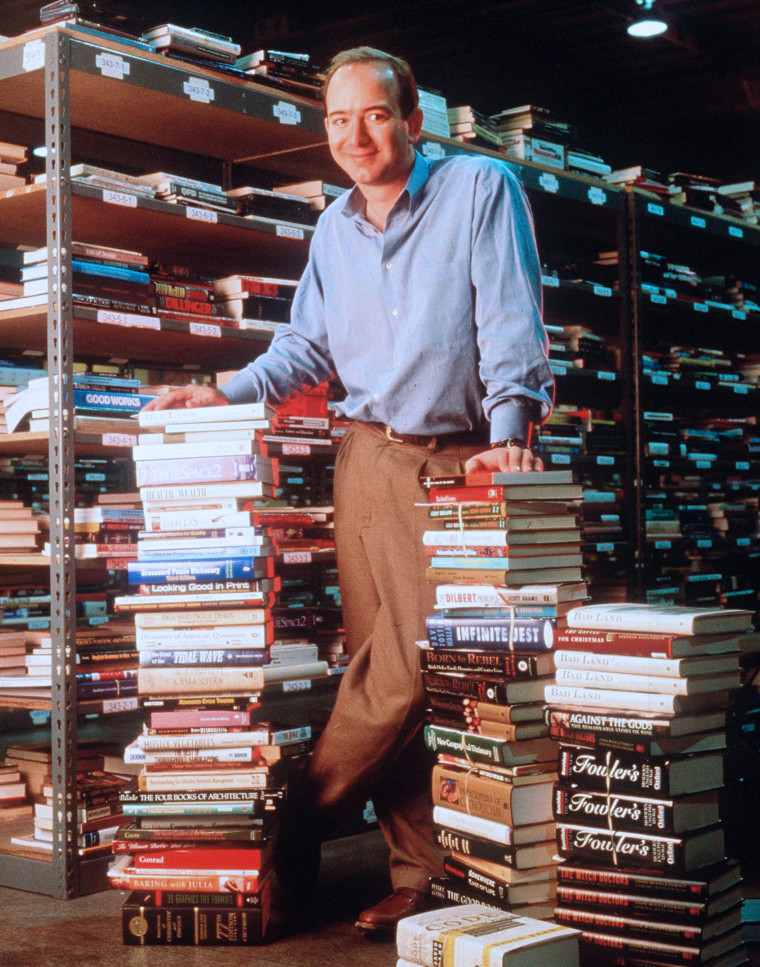 Image: Amazon.com founder and CEO Jeff Bezos poses for a portrait in Seattle