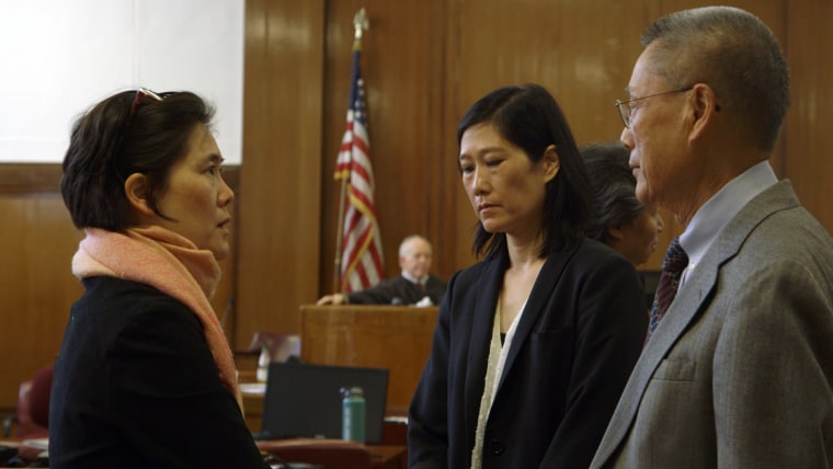 The Sungs in a still from "Abacus: Small Enough to Jail"