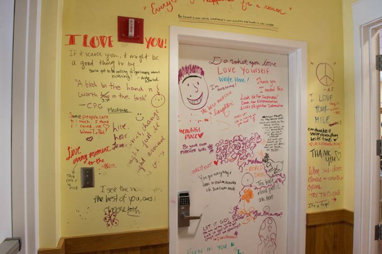 Image: The Mindfulness Room at Carnegie Mellon University in Pittsburgh