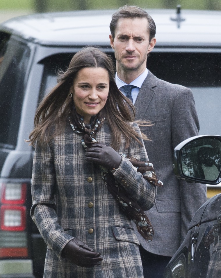 Image: Pippa Middleton and James Matthews 