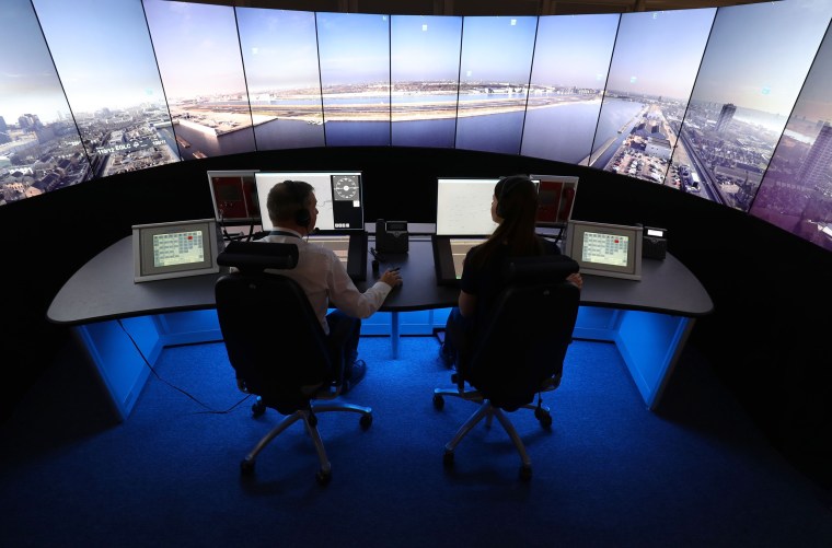 Image: NATS digital air traffic control tower