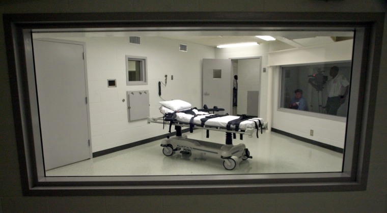 Image: Alabama's lethal injection chamber at Holman Correctional Facilit