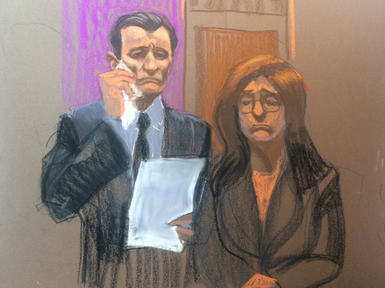 Image: Anthony Weiner appears in federal court