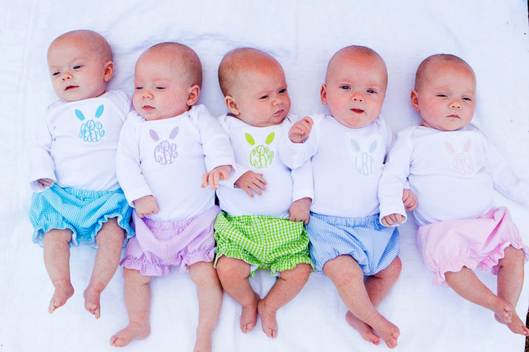 Baudinet quintuplets