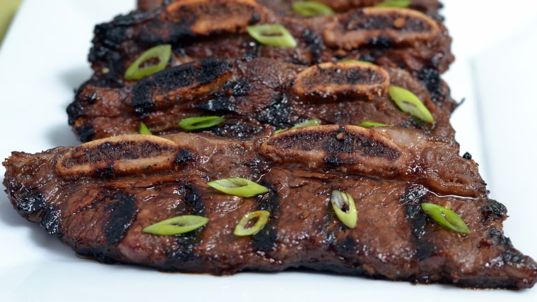 Grilled Korean Style Short Ribs