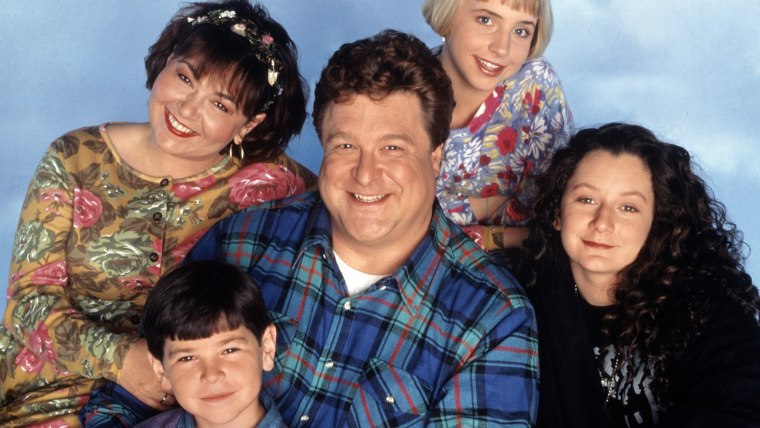 Image: ROSEANNE, Roseanne, Michael Fishman, John Goodman, Lecy Goranson, Sara Gilbert, Season 6. 1988-1997.