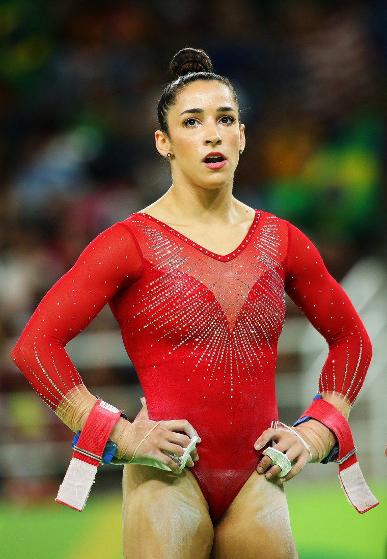Gymnastic gold medalist Aly Raisman