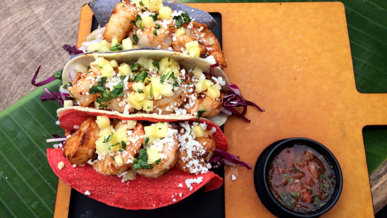 Firecracker Shrimp Tacos