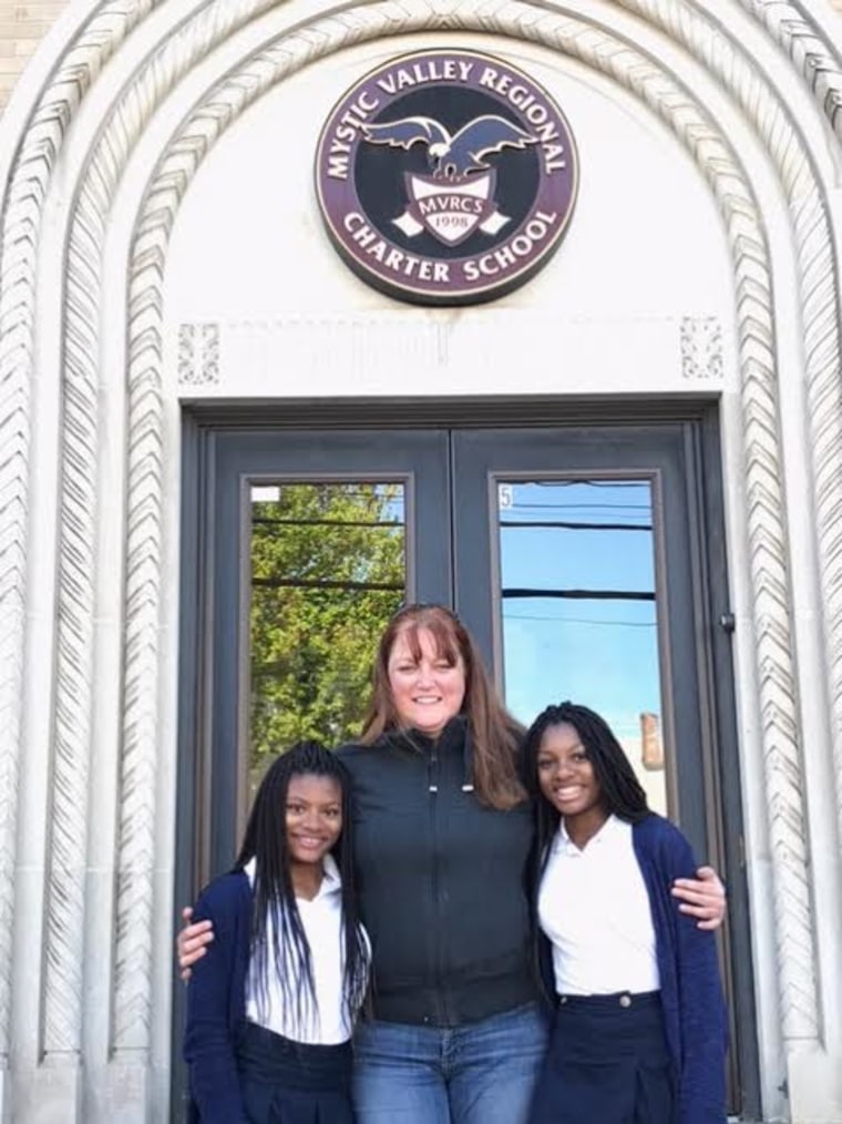 Image: Mya, Deanna, and Colleen Cook