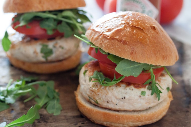 Tabasco Chicken Burgers