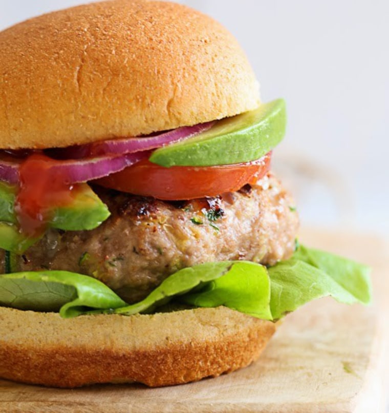 Turkey Burgers with Zucchini