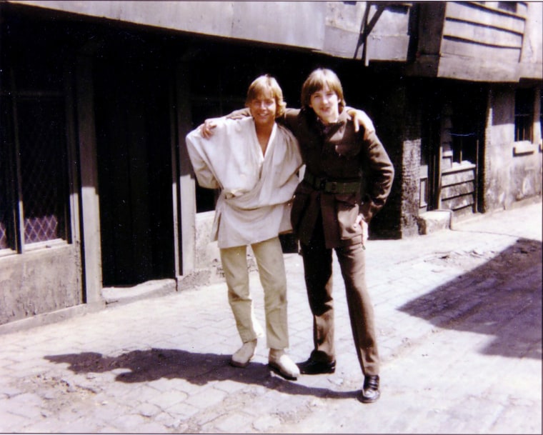 Image: Mark Hamill (L) and Derek Lyons