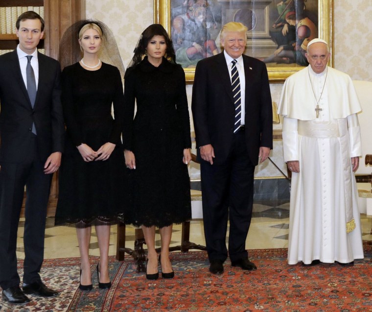 Image: US President Donald J. Trump visits the Vatican
